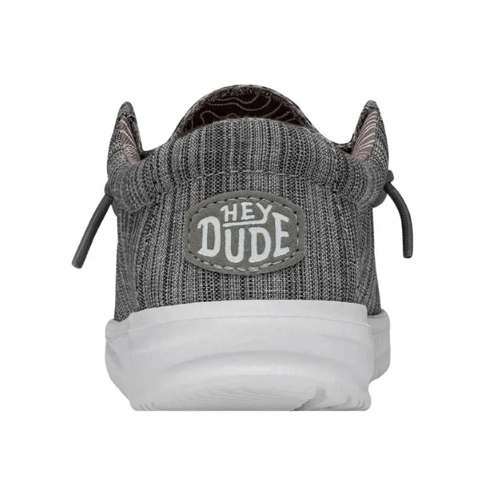 Hey Dude Wally Blend Linen Stone. Brand New. Kids Size: 13k